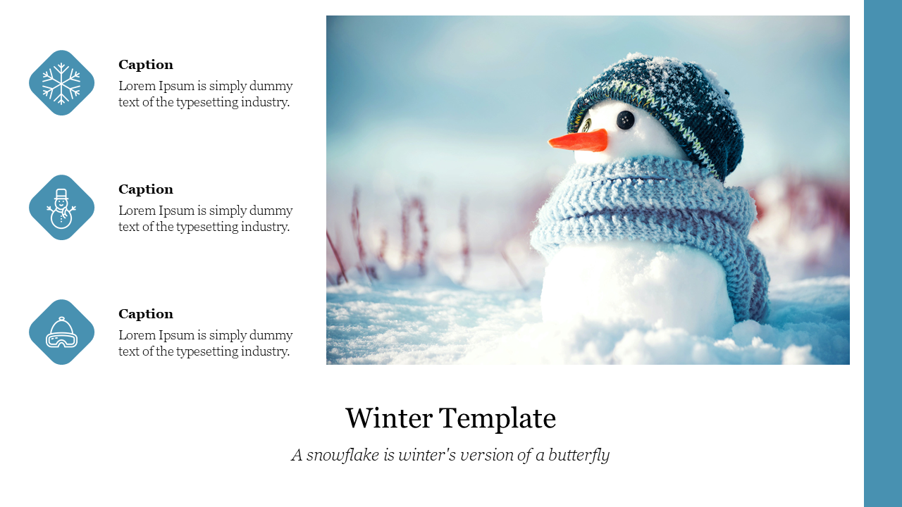Free - Free Winter Template PowerPoint Template and Google Slides